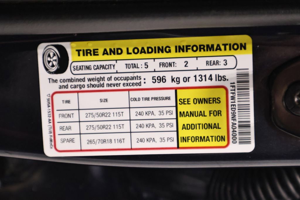 Certified 2022 Ford F150 Limited image 56