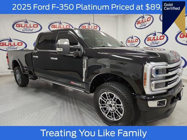 Certified 2025 Ford F350 Platinum w/ Platinum Plus Package