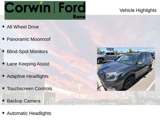 Used 2024 Subaru Forester Sport AWD/4WD image 8