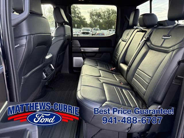 Certified 2025 Ford F150 Platinum w/ Equipment Group 702A High AWD/4WD image 12