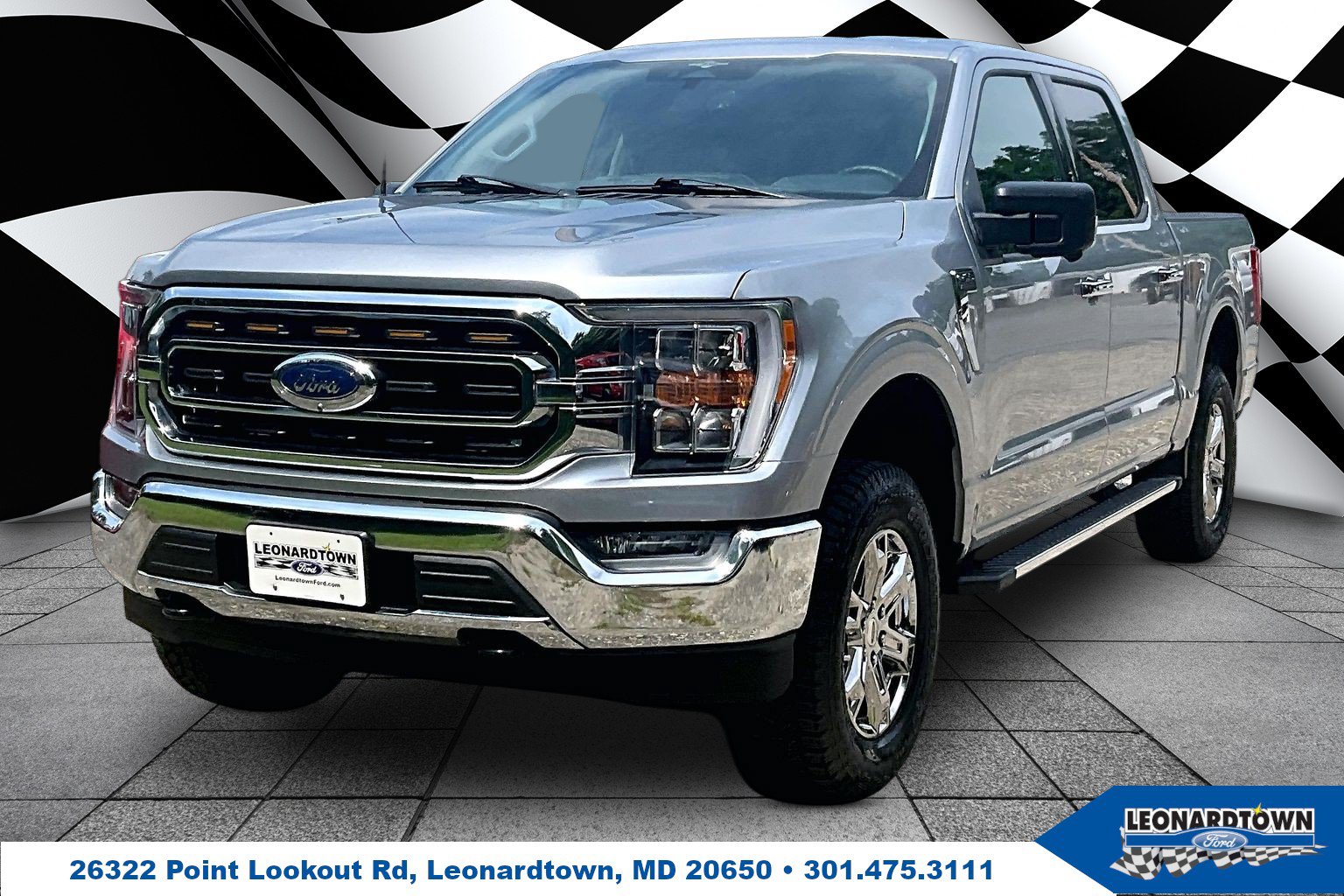 Certified 2023 Ford F150 XLT w/ Equipment Group 302A High AWD/4WD image 1