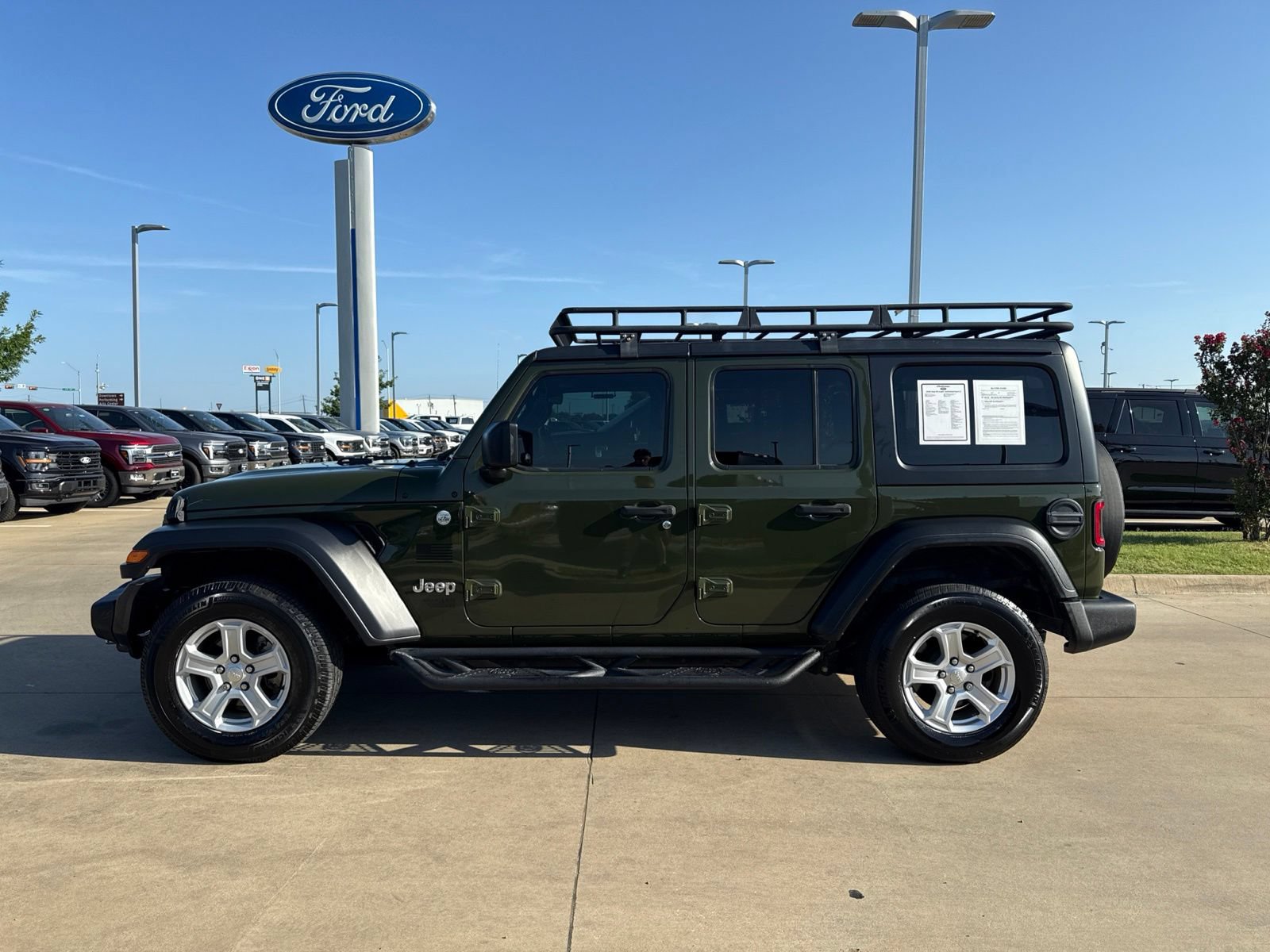 Used 2020 Jeep Wrangler Unlimited Sport S AWD/4WD image 2