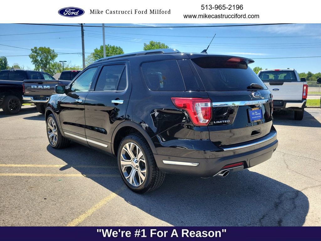 Certified 2019 Ford Explorer Limited w/ Limited Luxury Package AWD/4WD image 3