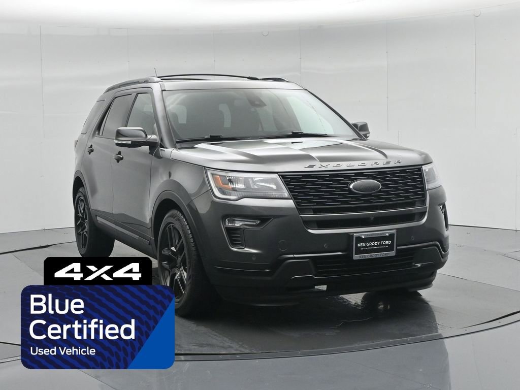 Certified 2018 Ford Explorer Sport w/ Equipment Group 401A image 1