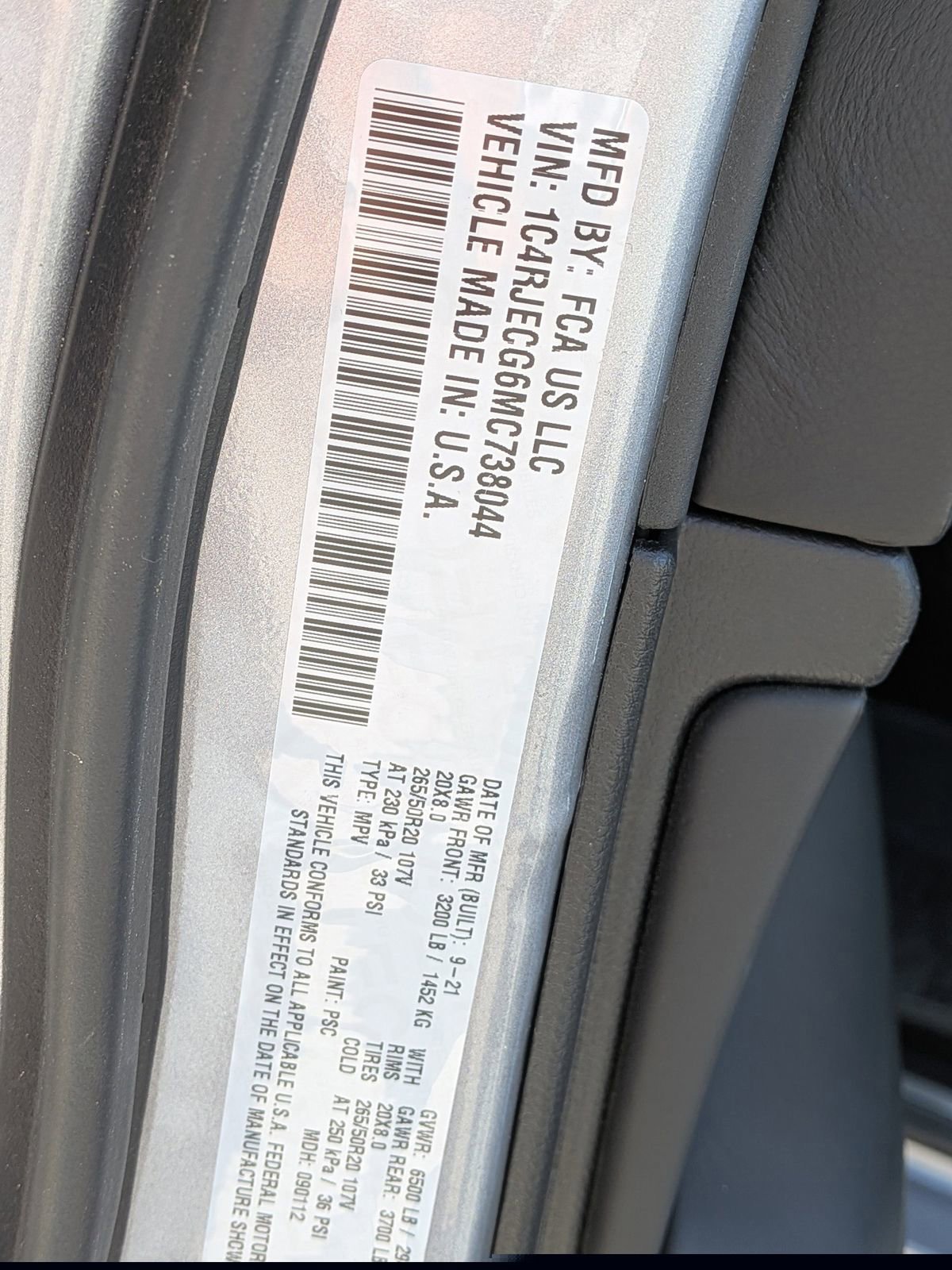 Used 2021 Jeep Grand Cherokee High Altitude image 14