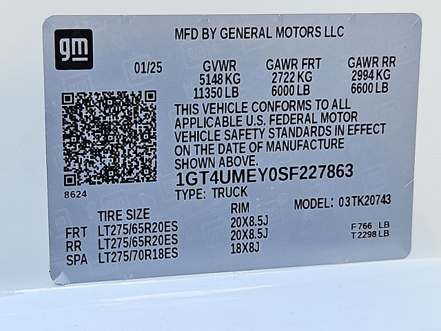 Used 2025 GMC Sierra 2500 SLE w/ SLE Value Package; AWD/4WD image 26