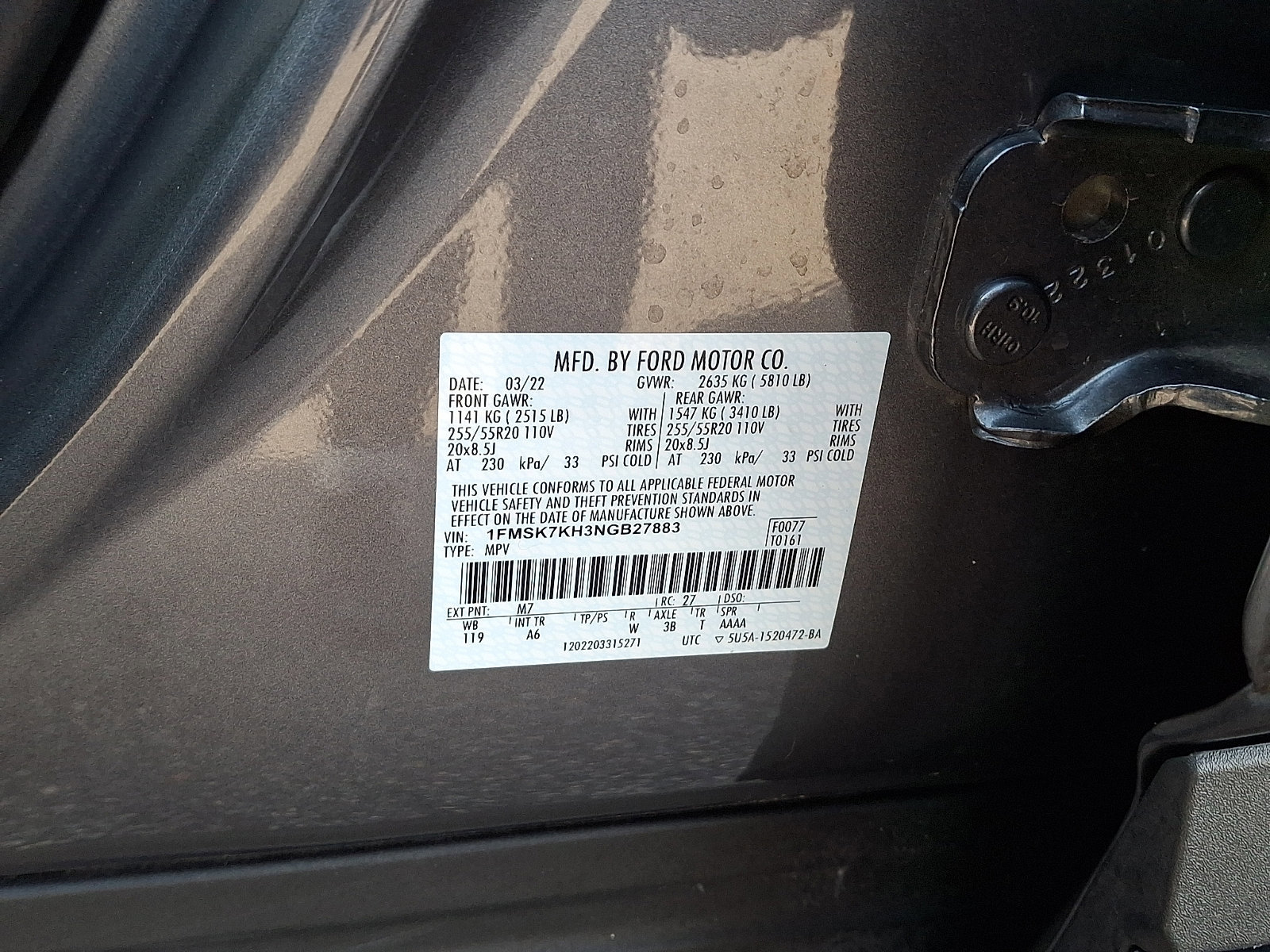 Certified 2022 Ford Explorer ST-Line image 27