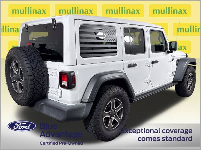 Used 2020 Jeep Wrangler Unlimited Sport S w/ Sun And Sound Package AWD/4WD image 4