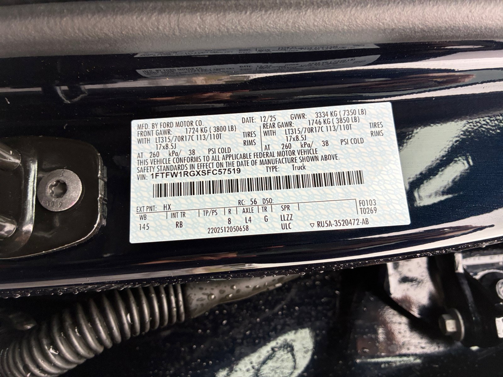Certified 2025 Ford F150 Raptor AWD/4WD image 25