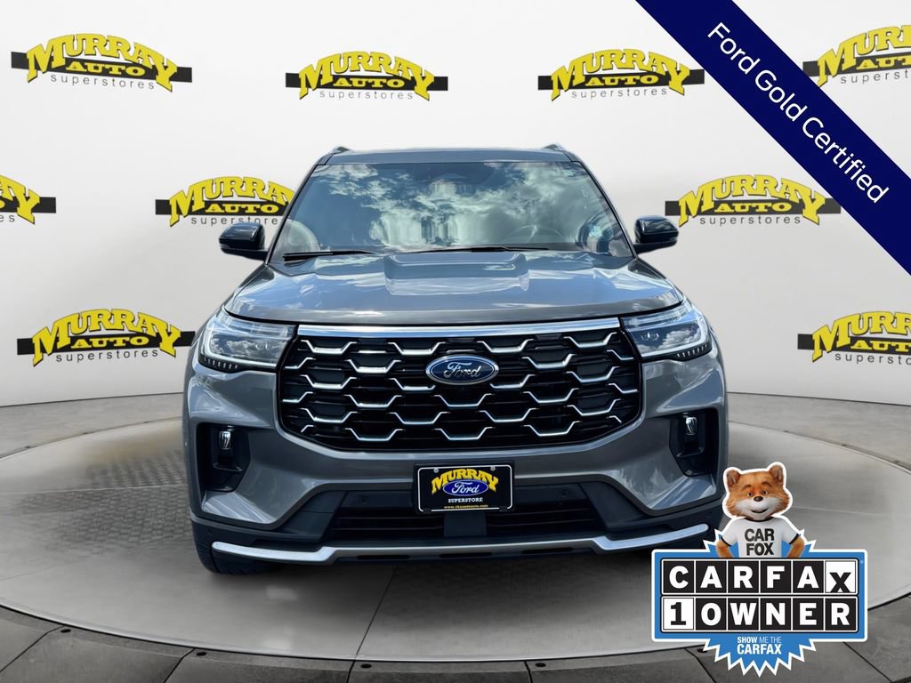 Certified 2025 Ford Explorer Platinum w/ LUX Leather Package AWD/4WD image 11