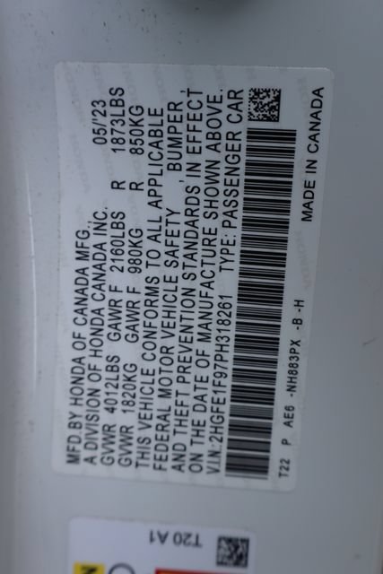 Used 2023 Honda Civic Touring image 39