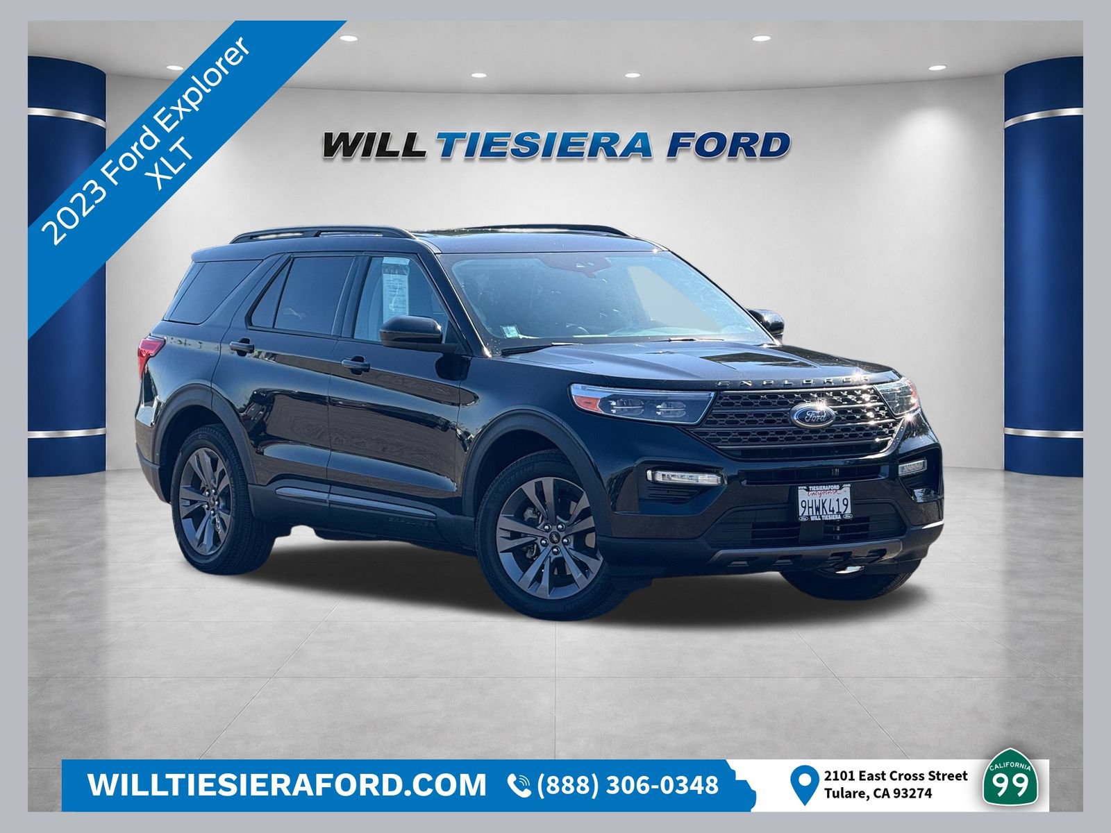 Certified 2023 Ford Explorer XLT w/ Equipment Group 202A