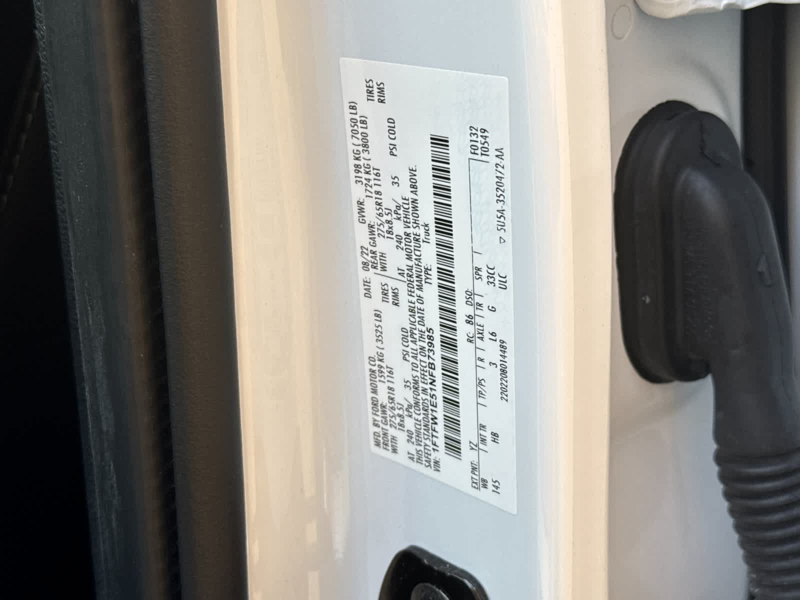 Certified 2022 Ford F150 Lariat w/ Equipment Group 502A High AWD/4WD image 28