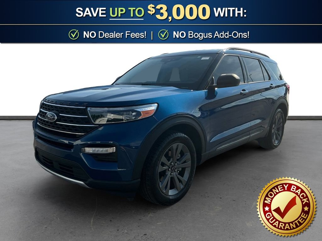 Certified 2021 Ford Explorer XLT w/ Equipment Group 202A AWD/4WD image 1
