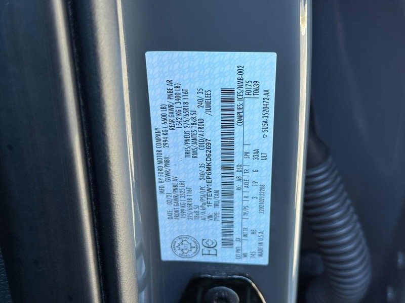 Certified 2021 Ford F150 Lariat w/ Equipment Group 502A High image 23