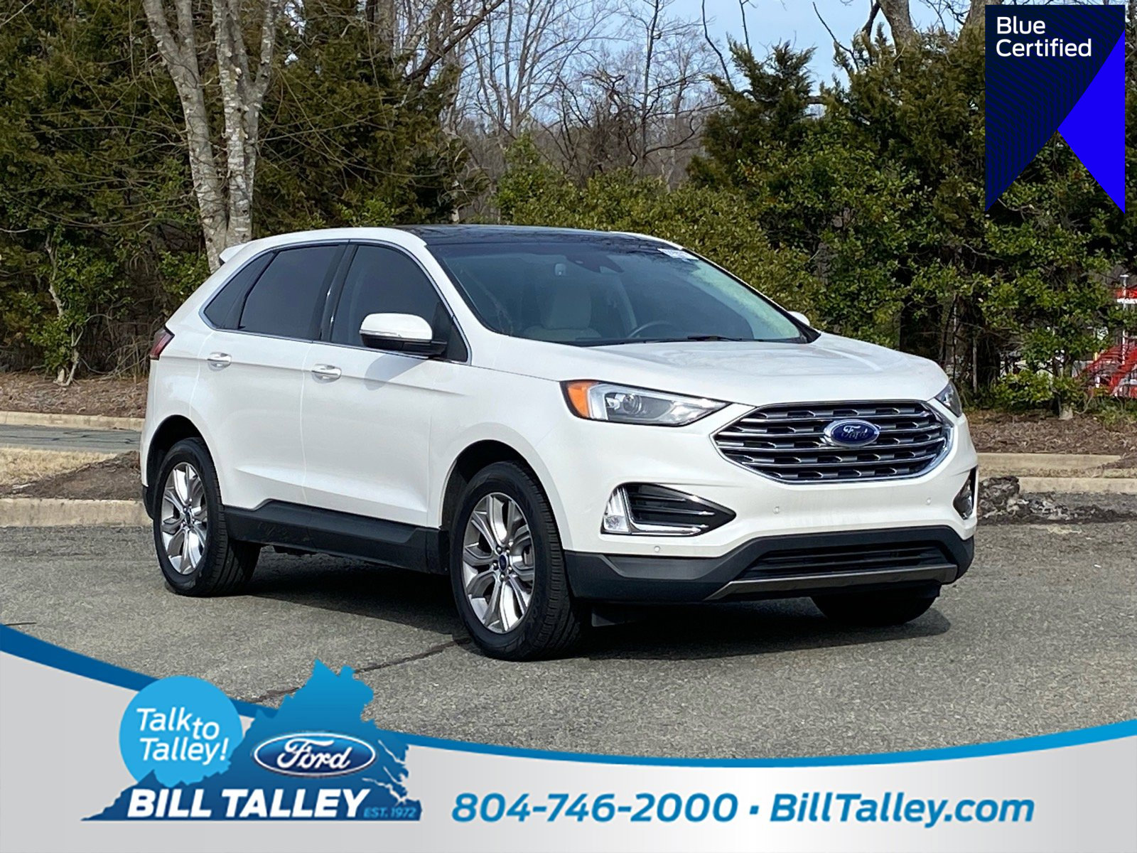 Certified 2022 Ford Edge Titanium image 1