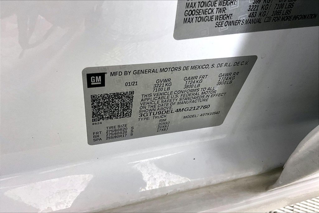 Used 2021 GMC Sierra 1500 SLT AWD/4WD image 26