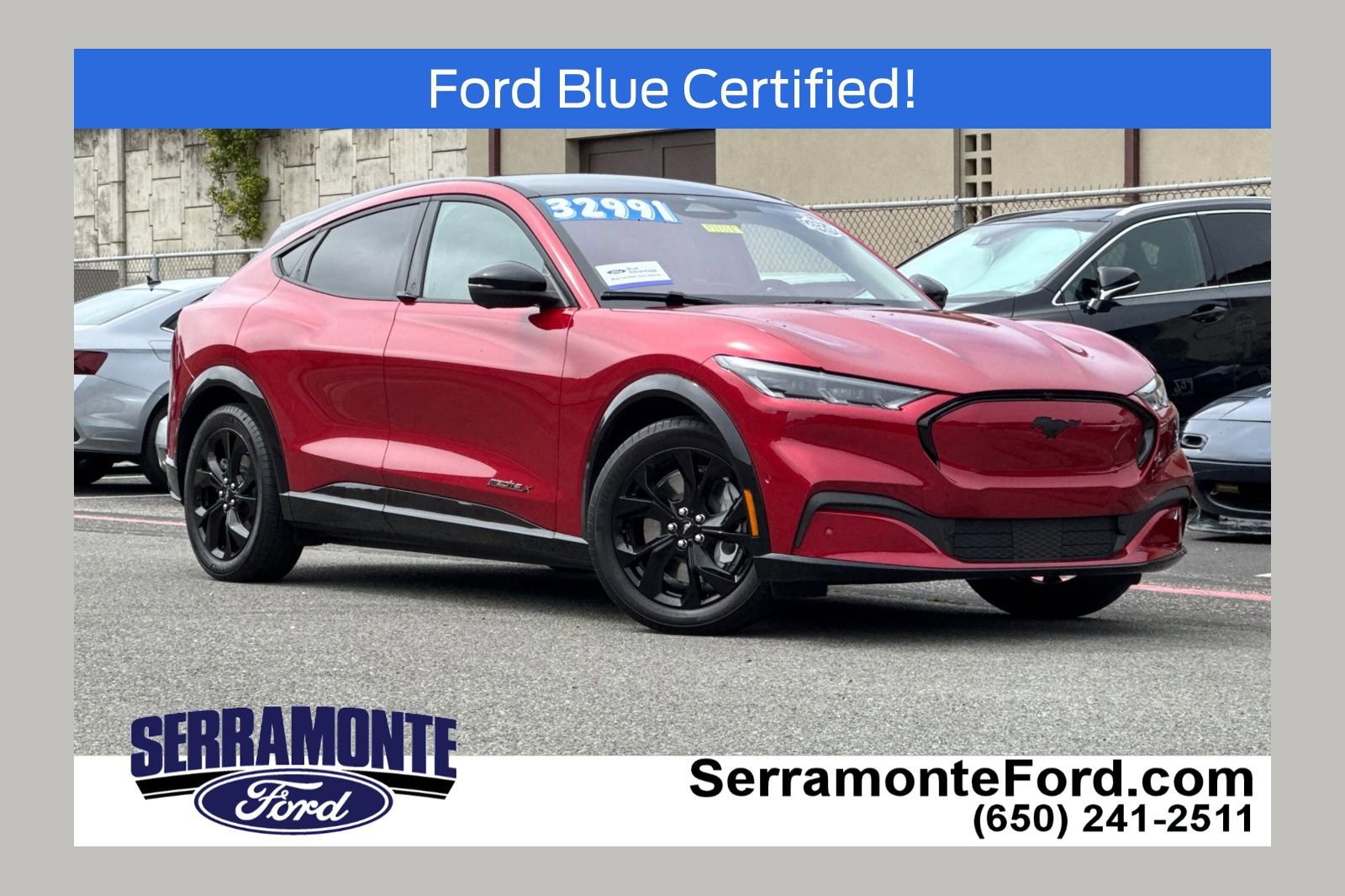 Certified 2023 Ford Mustang Mach-E Premium w/ Mustang Nite Pony Package