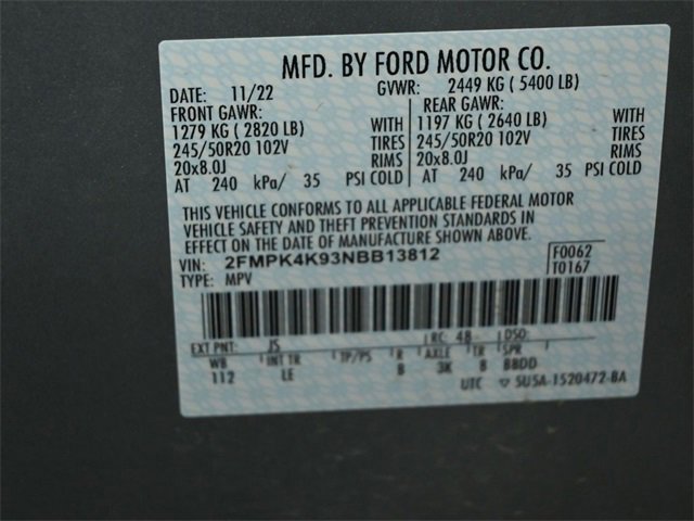 Certified 2022 Ford Edge Titanium w/ Class II Trailer Tow Package image 51
