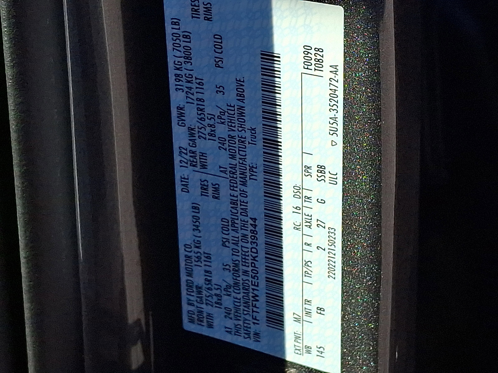 Certified 2023 Ford F150 XLT w/ Equipment Group 302A High image 30