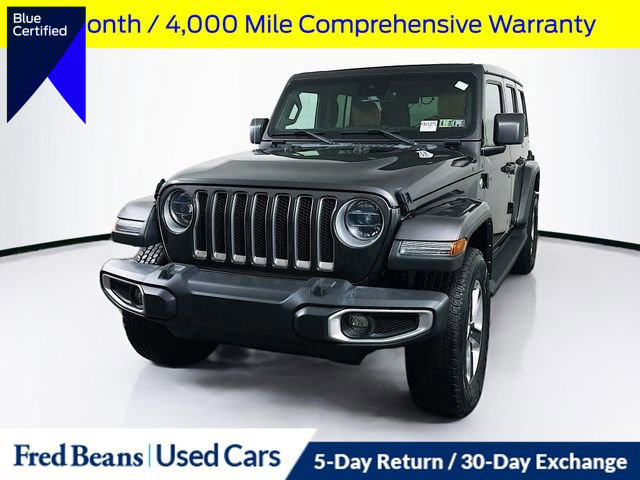 Used 2022 Jeep Wrangler Unlimited Sahara w/ LED Lighting Group