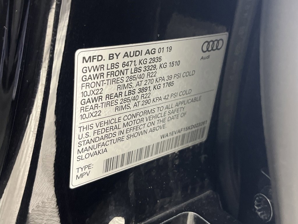 Used 2019 Audi Q8 Premium Plus image 9