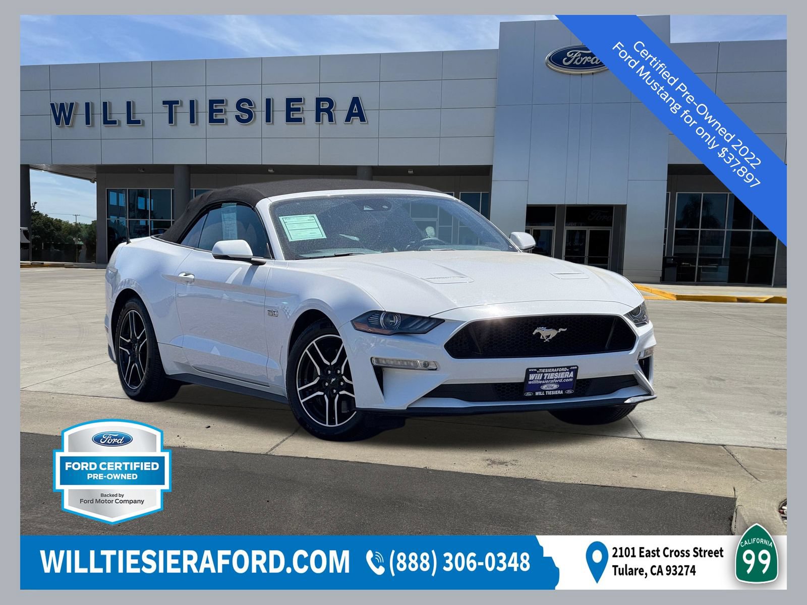 Certified 2022 Ford Mustang GT Premium w/ Equipment Group 401A