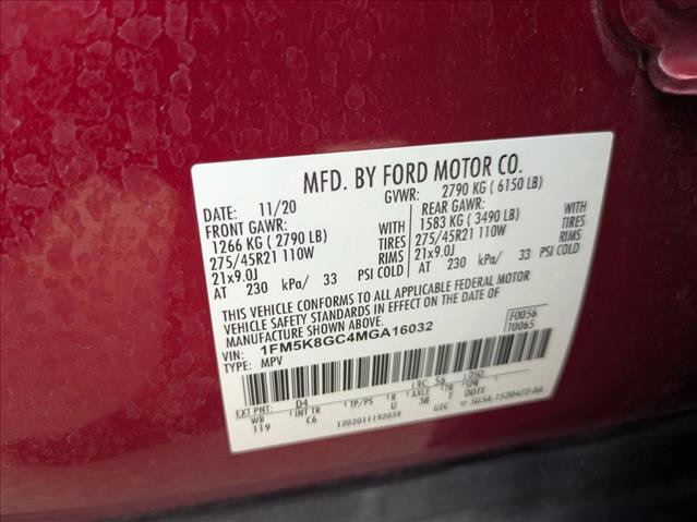 Certified 2021 Ford Explorer ST w/ Equipment Group 401A AWD/4WD image 24
