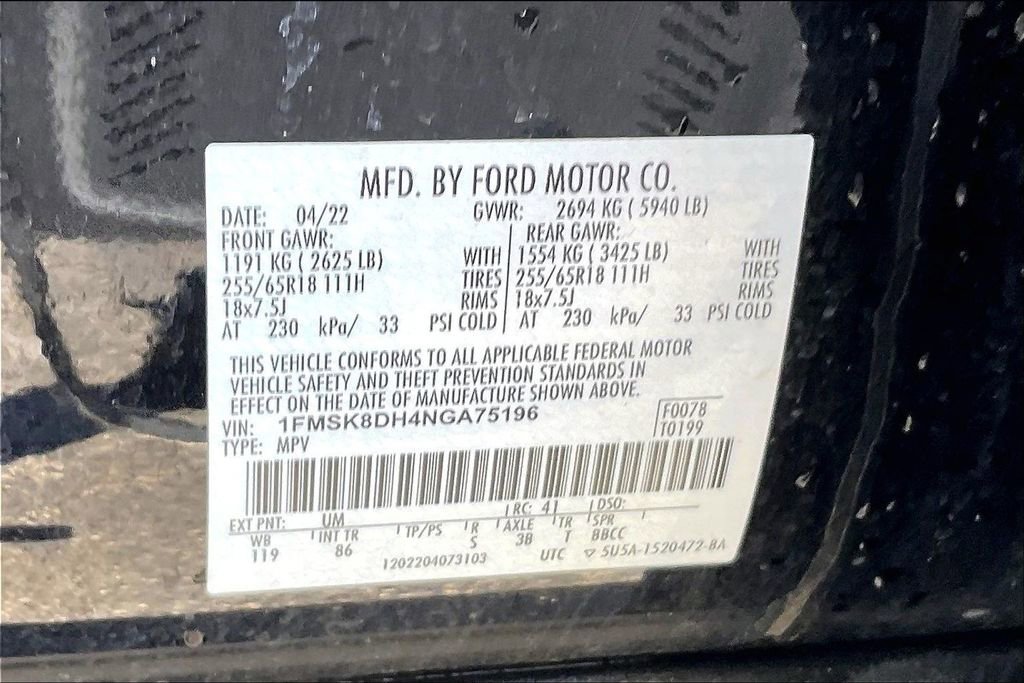 Certified 2022 Ford Explorer XLT w/ Class IV Trailer Tow Package image 31