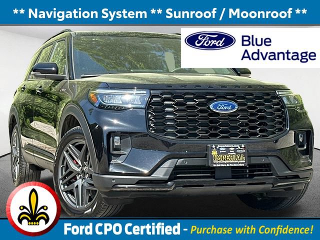 Certified 2025 Ford Explorer ST-Line w/ ST-Line Street Pack