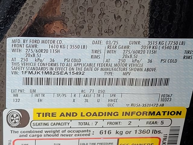 Certified 2025 Ford Expedition Max Platinum AWD/4WD image 17