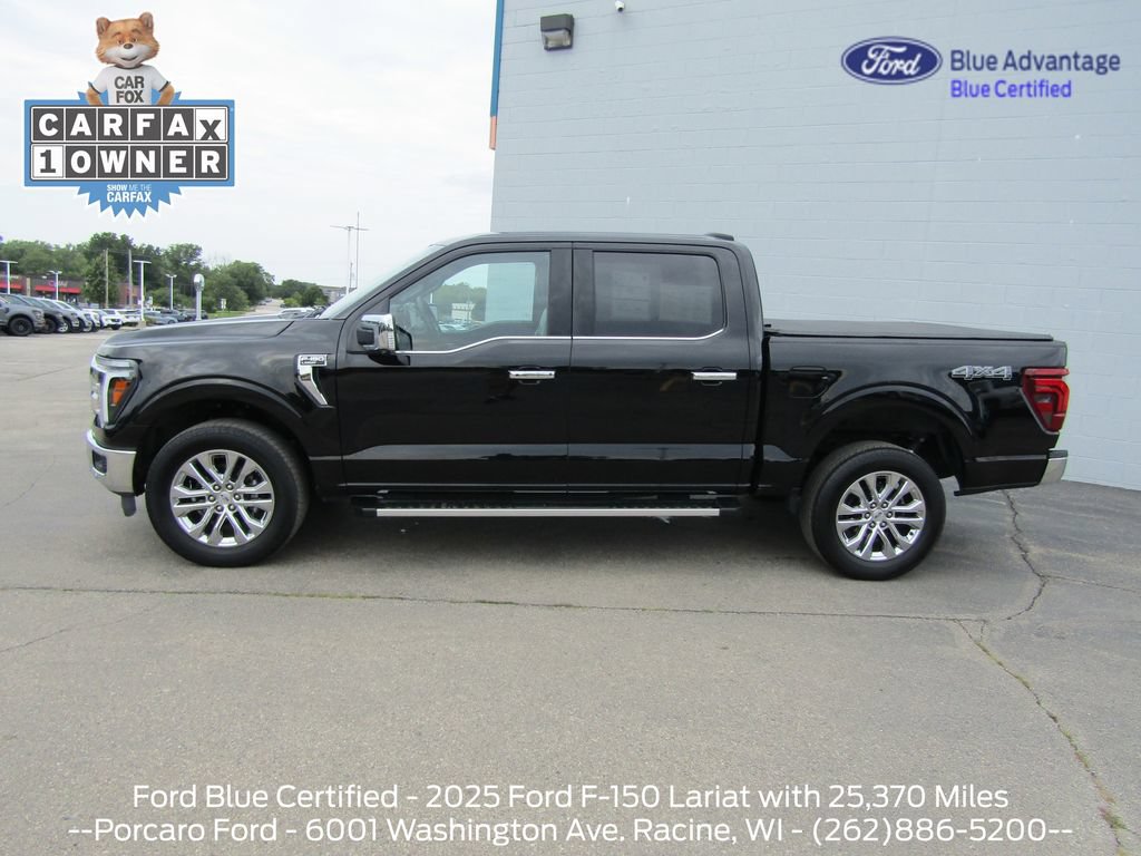 Certified 2025 Ford F150 Lariat w/ Equipment Group 501A Mid AWD/4WD image 2
