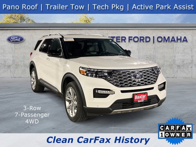 Certified 2023 Ford Explorer Platinum w/ Technology Package image 1
