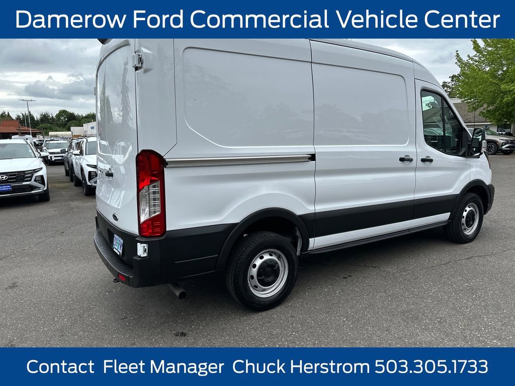 Certified 2023 Ford Transit 250 Medium Roof w/ Load Area Protection Package RWD image 9