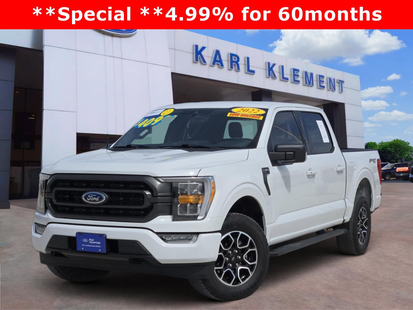 Certified 2022 Ford F150 XLT w/ Equipment Group 302A High