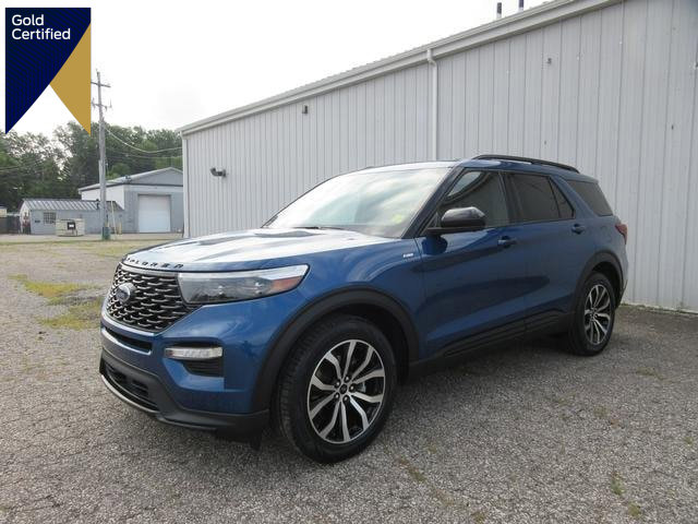 Certified 2022 Ford Explorer ST-Line w/ Class IV Trailer Tow Package