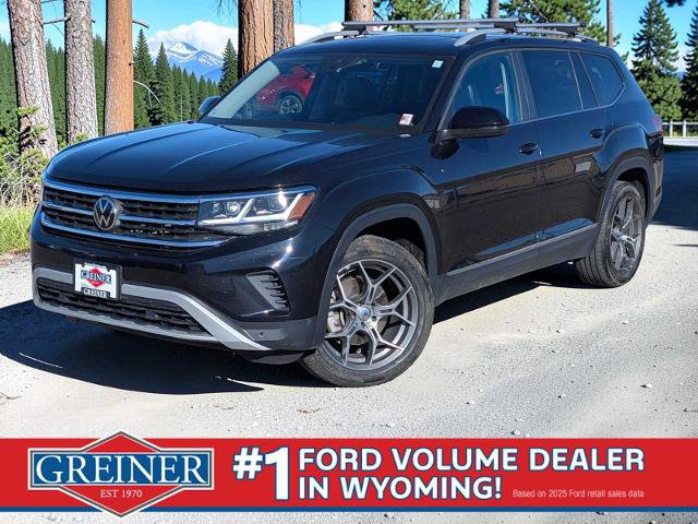 Used 2021 Volkswagen Atlas SEL AWD/4WD image 1