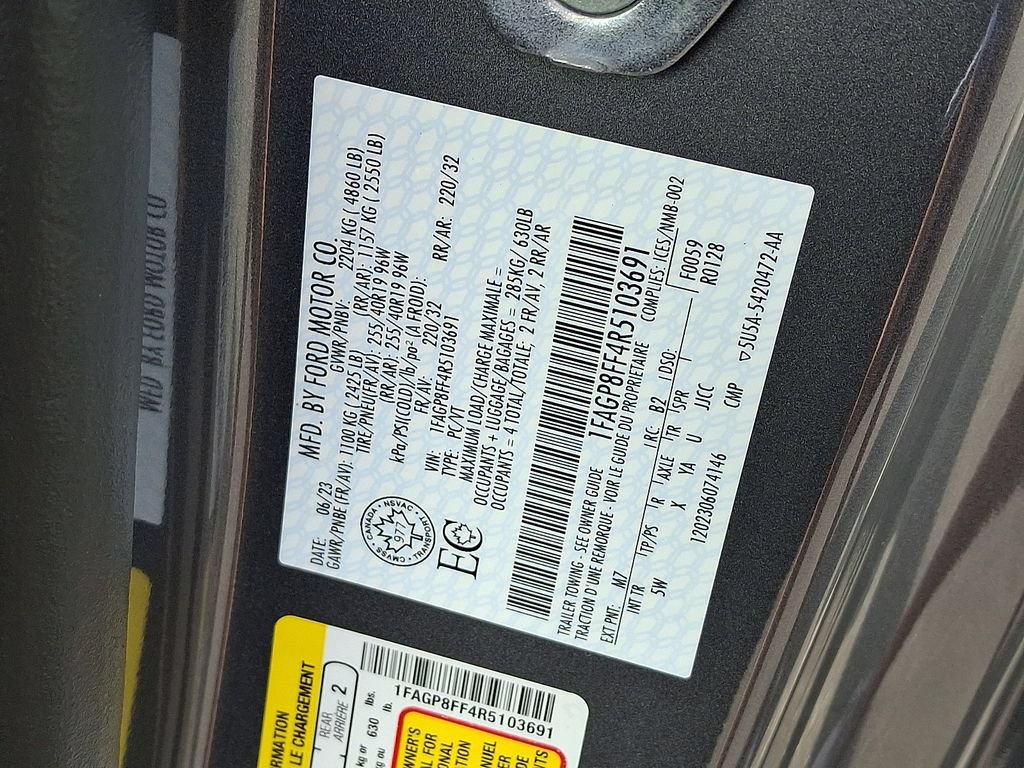 Certified 2024 Ford Mustang GT Premium RWD image 25