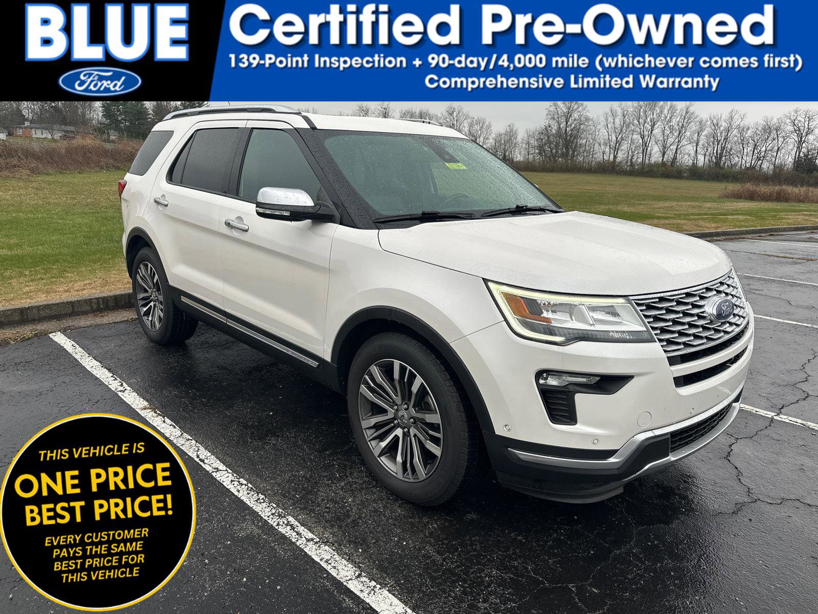 Certified 2019 Ford Explorer Platinum image 1