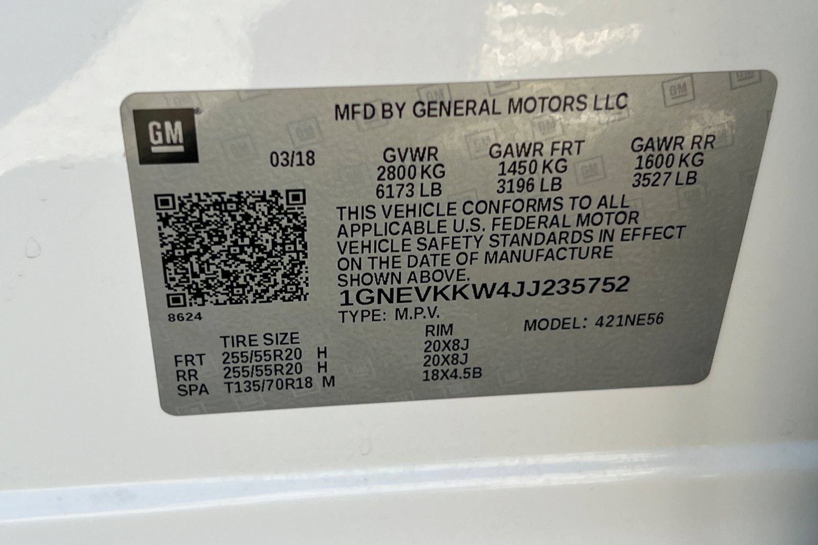 Used 2018 Chevrolet Traverse High Country AWD/4WD image 33