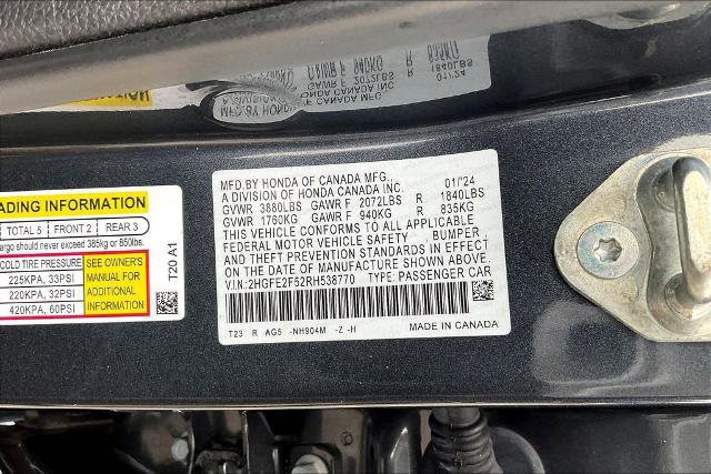 Used 2024 Honda Civic Sport image 19