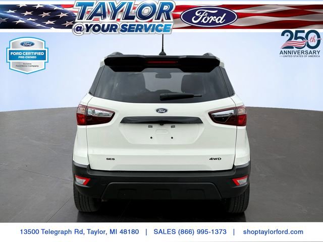 Certified 2021 Ford EcoSport SES w/ Interior Protection Package AWD/4WD image 4