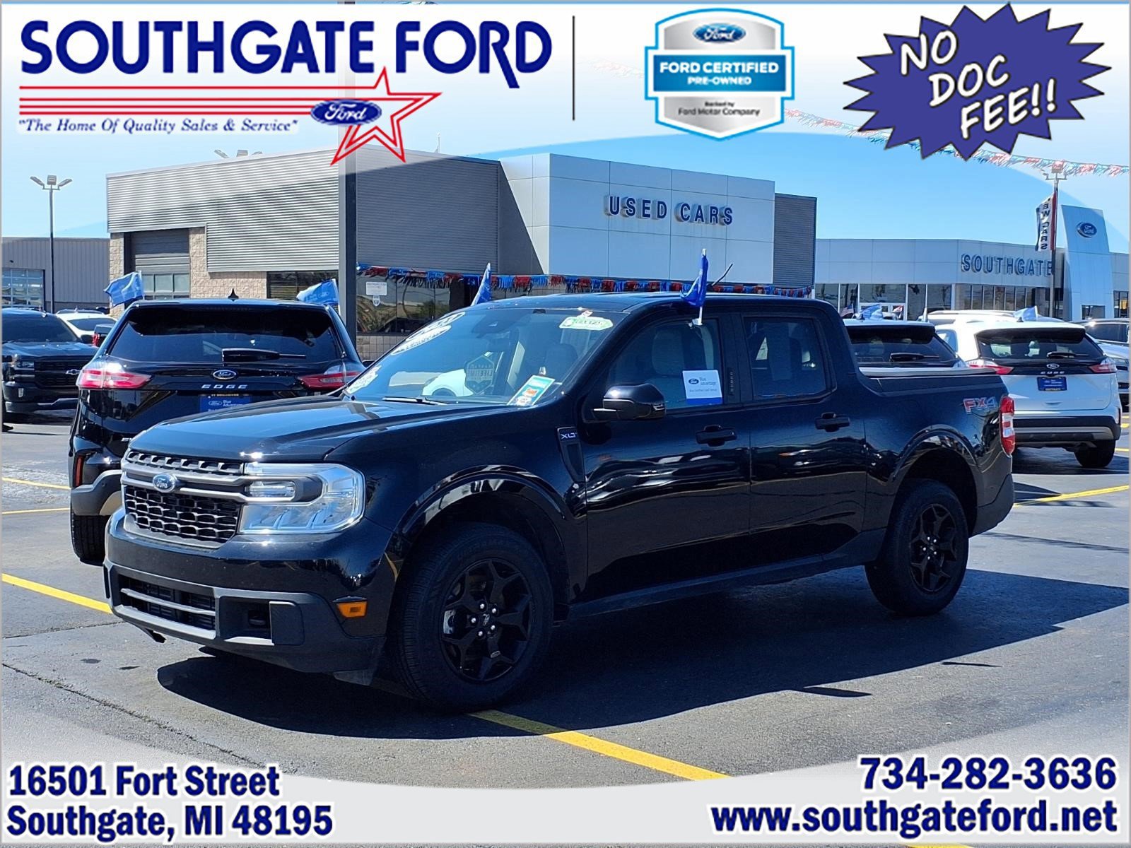 Certified 2023 Ford Maverick XLT w/ Equipment Group 300A Standard