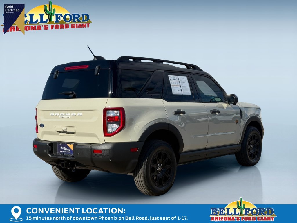 Certified 2025 Ford Bronco Sport Badlands AWD/4WD image 3