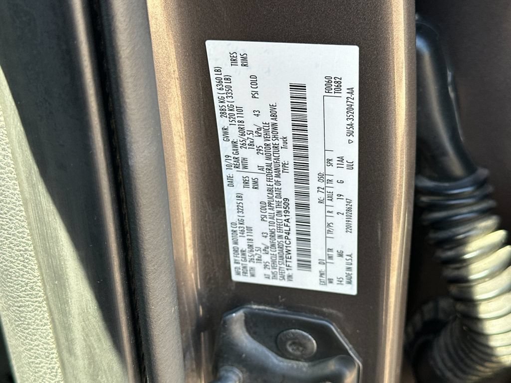 Certified 2020 Ford F150 XLT w/ Equipment Group 302A Luxury RWD image 26