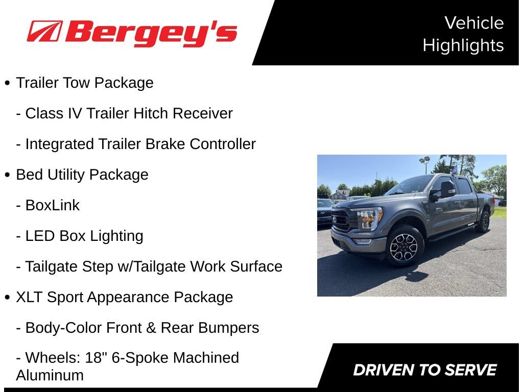 Certified 2023 Ford F150 XLT w/ Equipment Group 302A High AWD/4WD image 5