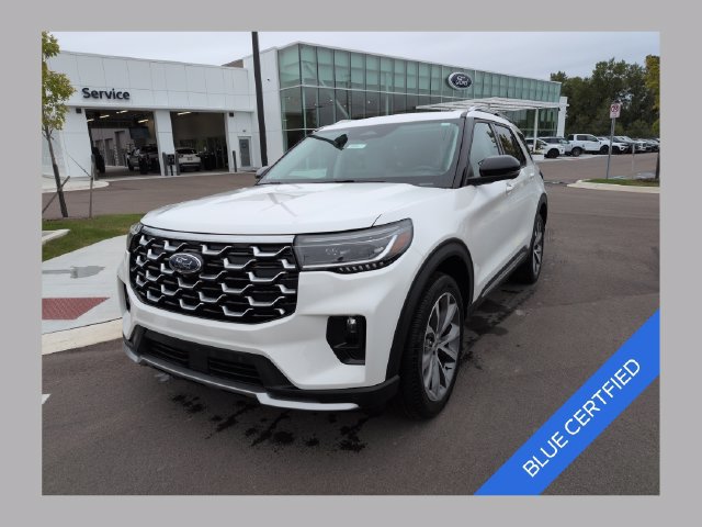 Certified 2025 Ford Explorer Platinum w/ Ultimate Package