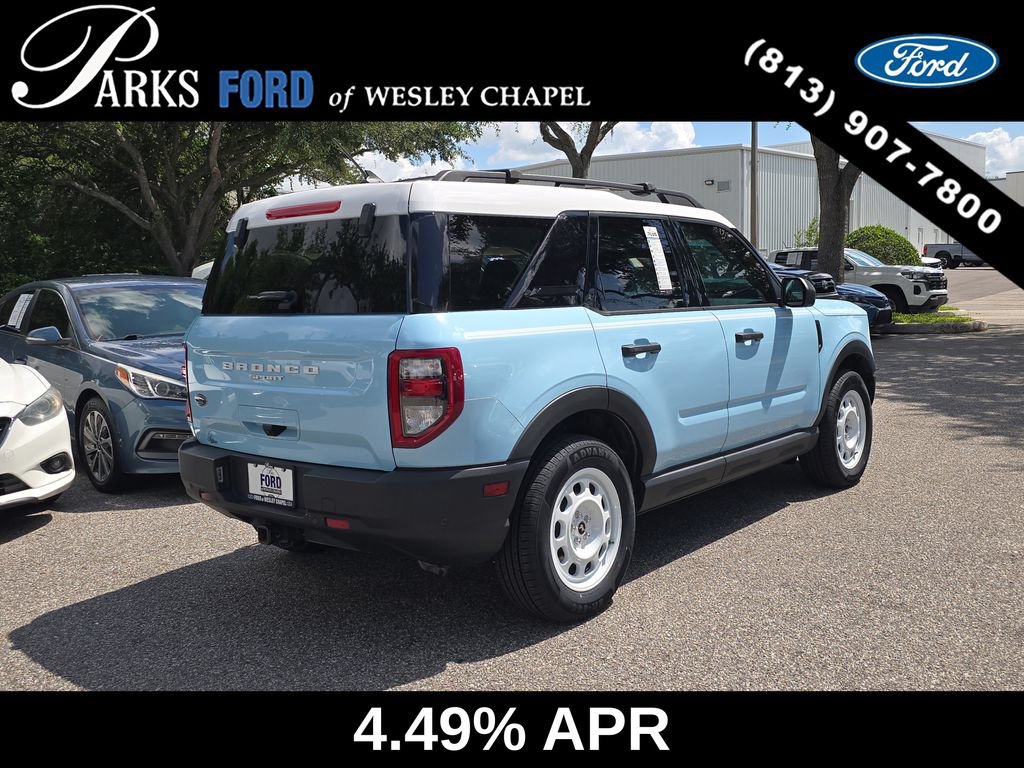 Certified 2023 Ford Bronco Sport Heritage w/ Heritage Convenience Package AWD/4WD image 4