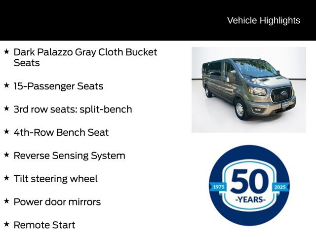 Certified 2025 Ford Transit 350 XLT AWD/4WD image 16