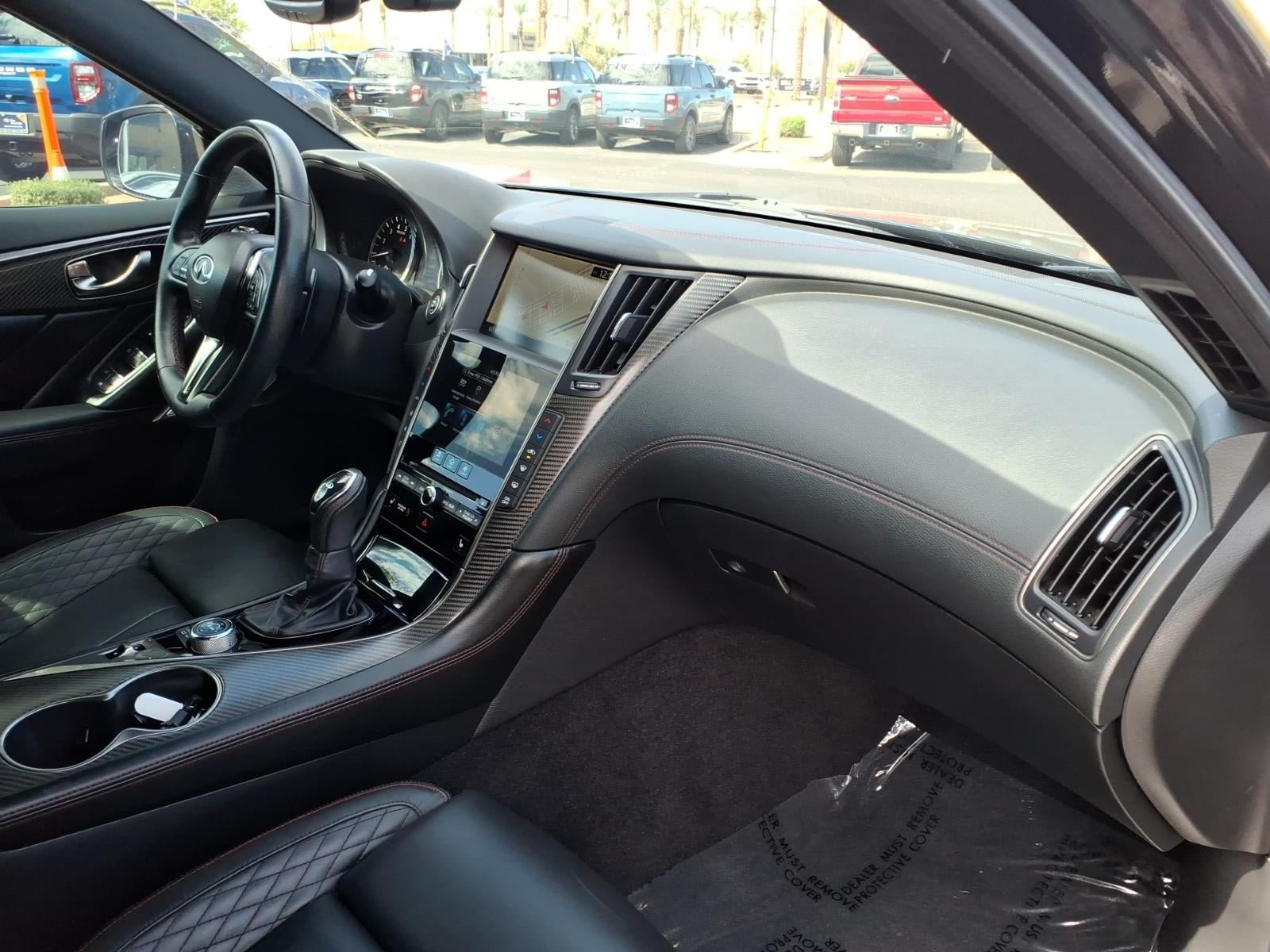 Used 2023 INFINITI Q50 Red Sport 400 w/ Black Opal Edition RWD image 10